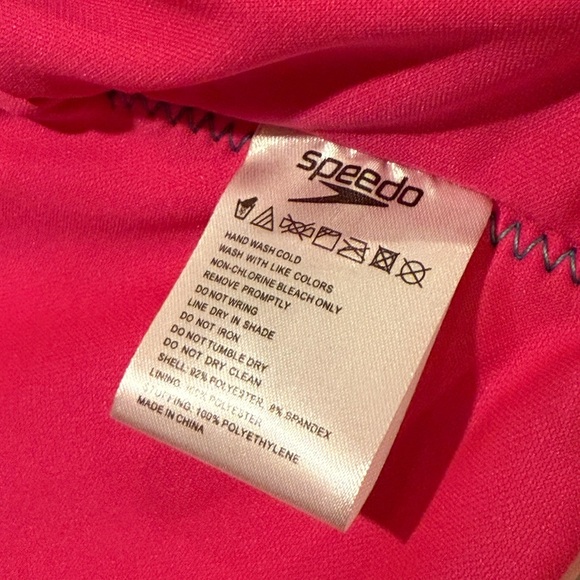 NWOT Speedo Infant Jellyfish Pink/Blue Coast Guard Cert Life Vest Under 30lbs - Picture 8 of 8